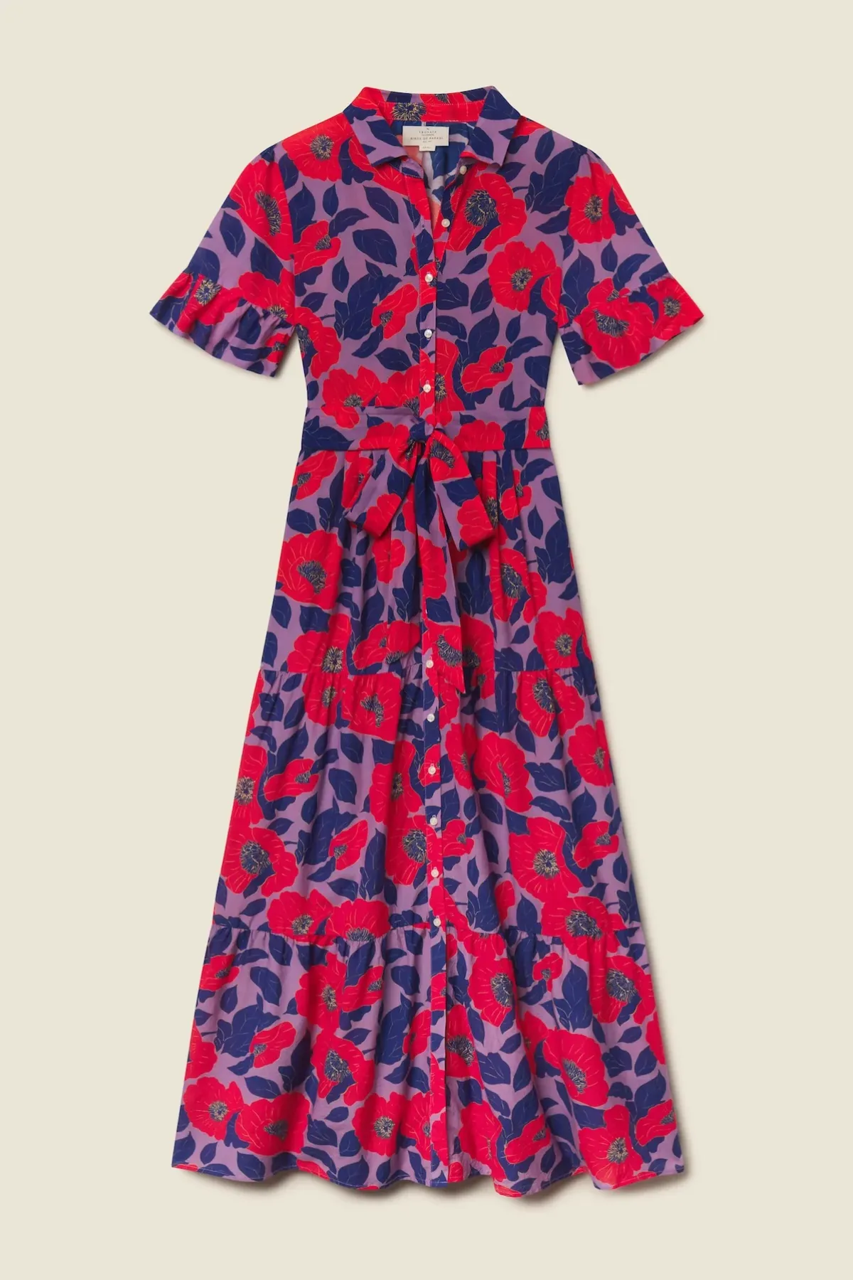 Martine Dress Poinciana Floral sold by French Cuff product image thumbnail 4