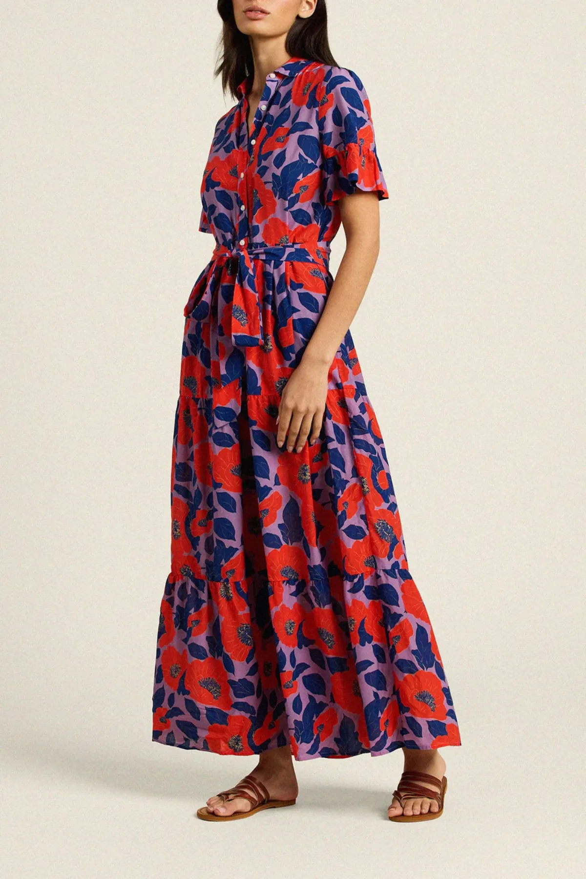 Martine Dress Poinciana Floral sold by French Cuff product image thumbnail 2