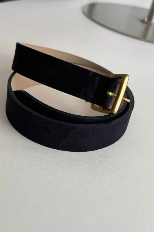 CS Navy Gold Buckle Belt made by Streets Ahead