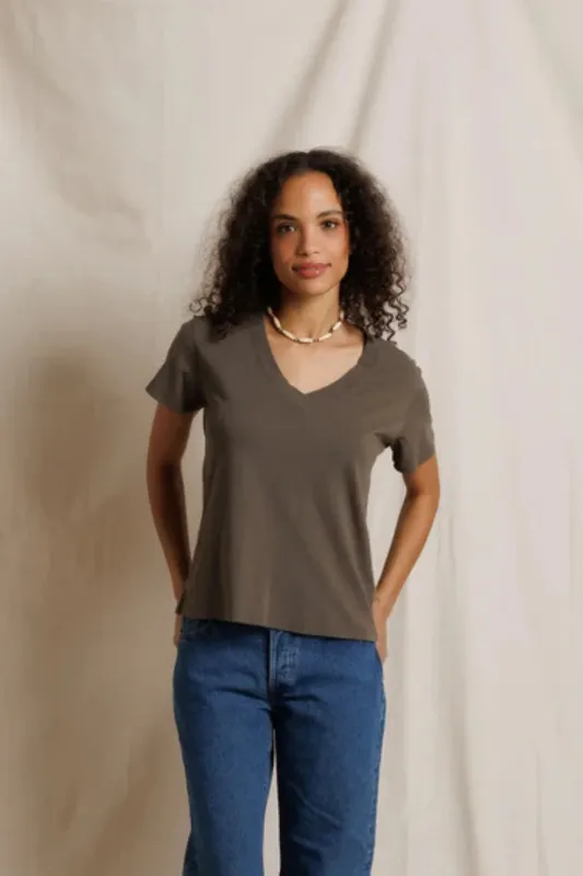 Hendrix V-Neck Tee made by Perfectwhitetee