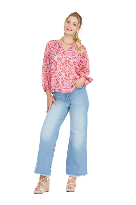 Pink Passion Top sold by French Cuff