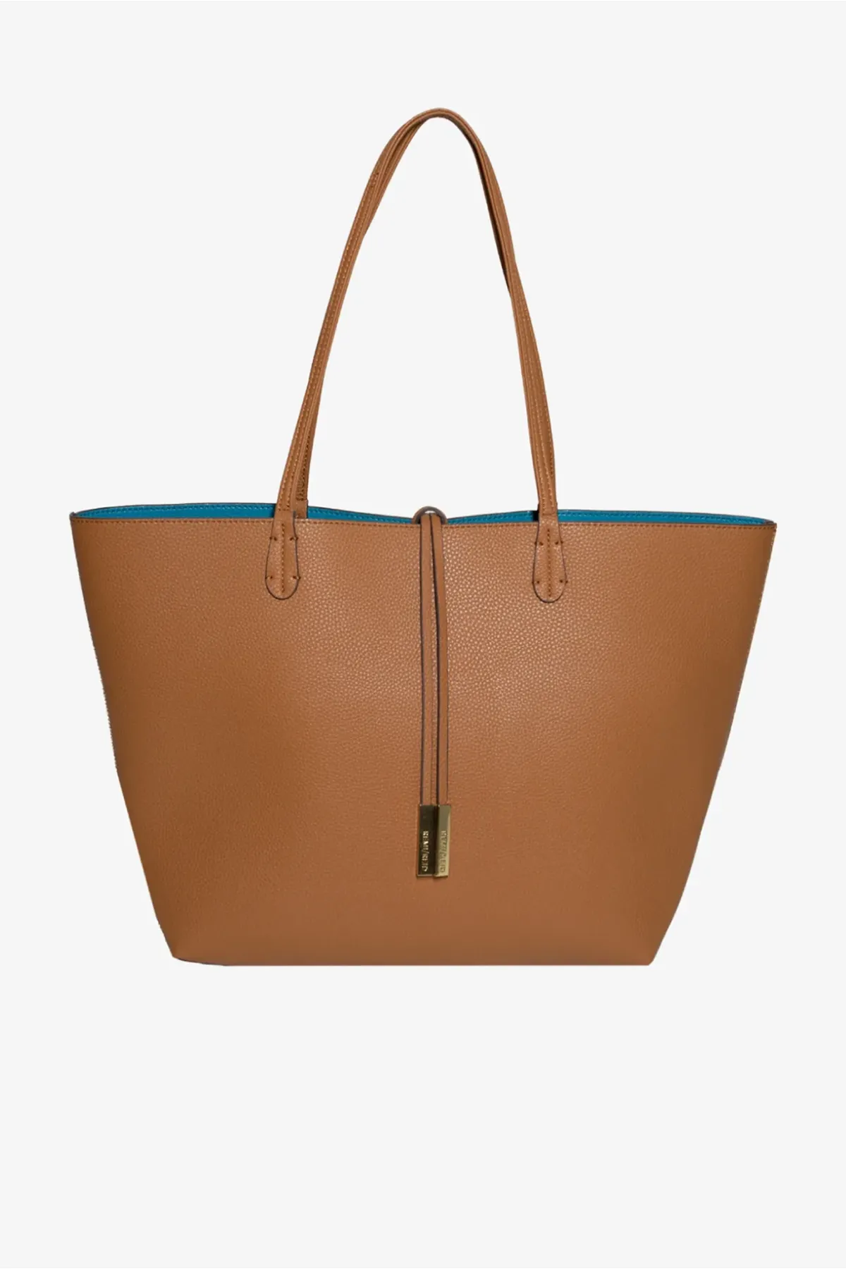 Departure Tote - Camel / Teal sold by French Cuff
