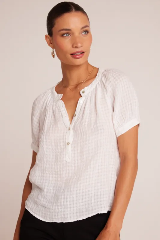 Short Sleeve Raglan Pullover made by Bella Dahl