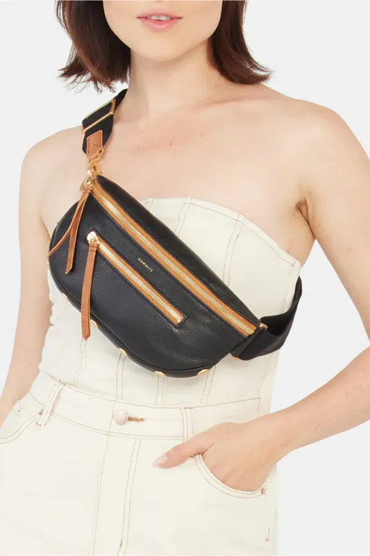 Charles Crossbody - North End/Brushed Gold sold by French Cuff