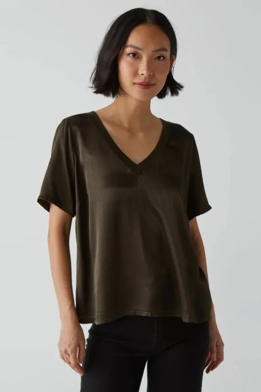 Jodi V-neck Top sold by French Cuff