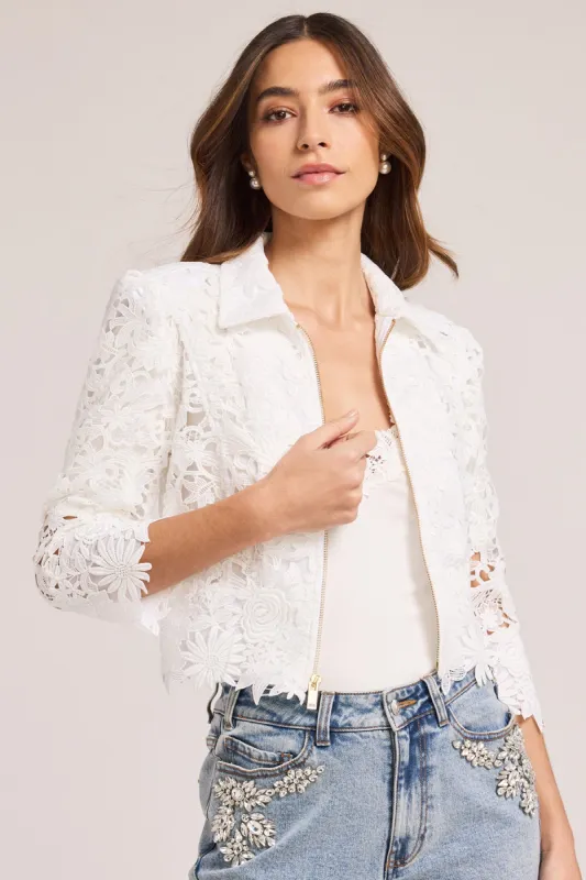 Malin Lace Jacket sold by French Cuff
