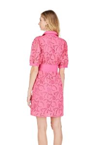 Pink Lace Button Up Dress sold by French Cuff