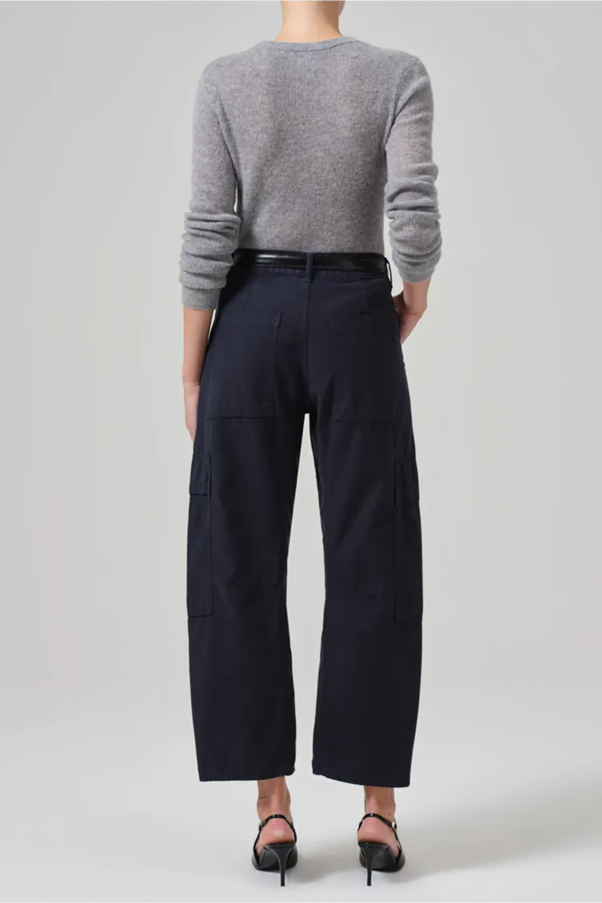 Marcelle Low Slung Cargo in Sateen sold by French Cuff product image thumbnail 3