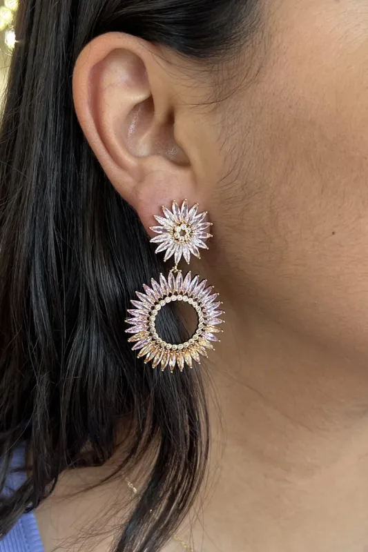 Crystal Madeline Earrings sold by French Cuff
