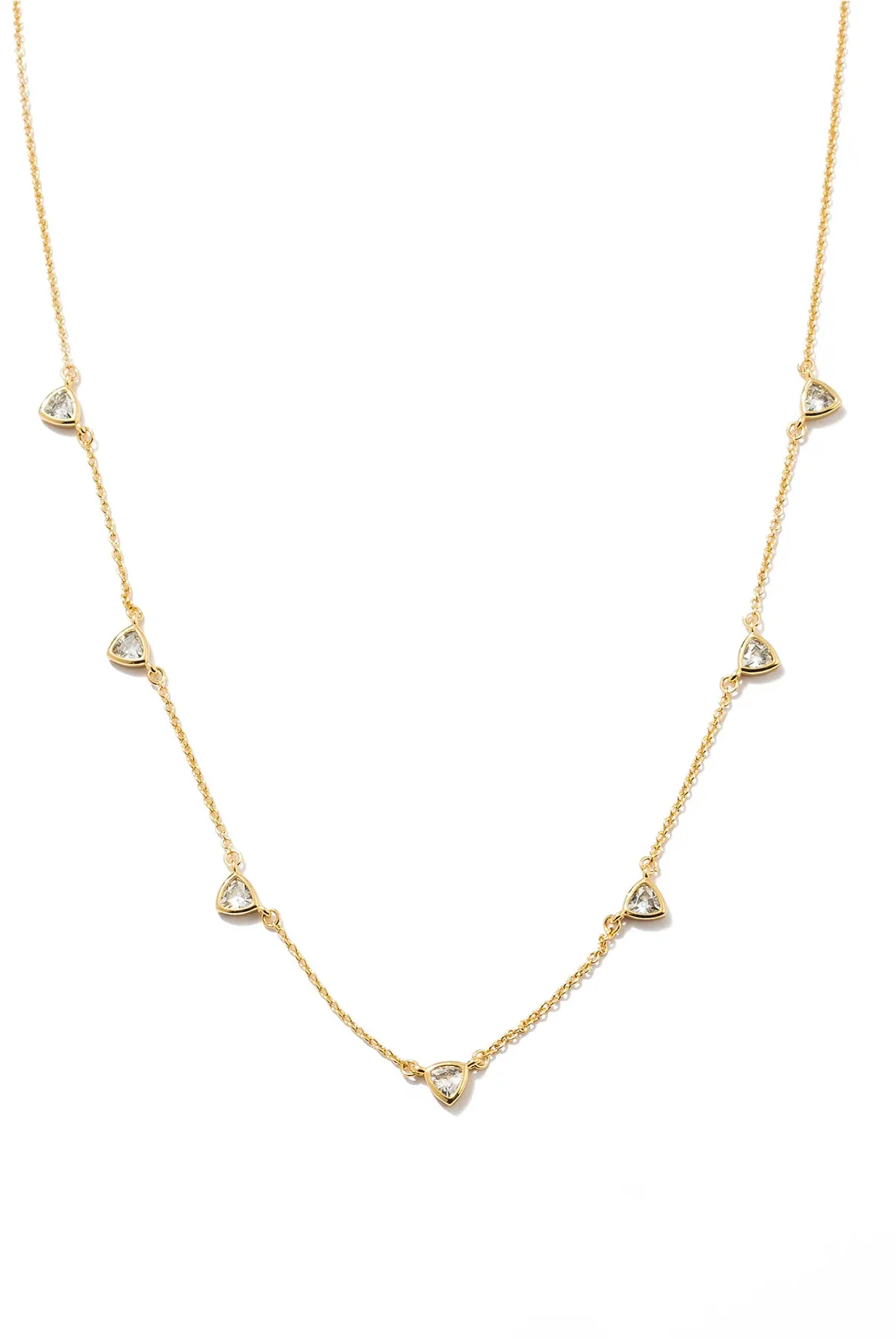 CZ Drop Necklace sold by French Cuff