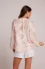 Long Sleeve Shirred Raglan Shirt sold by French Cuff