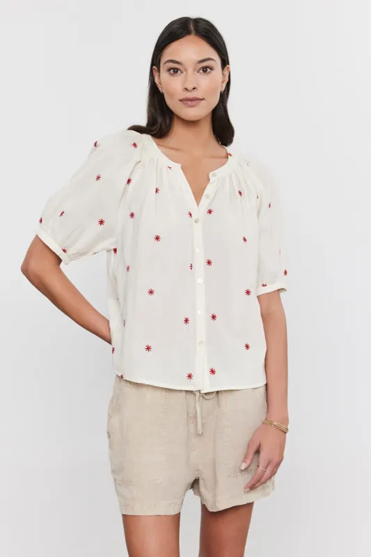 Amira Top sold by French Cuff