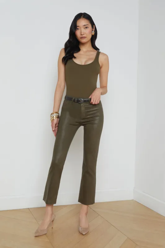 Kendra High Rise Crop Flare sold by French Cuff