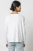 Wide Hem Drop Shoulder Boatneck sold by French Cuff