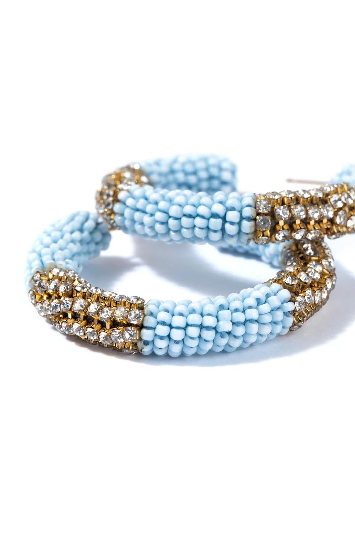 Lana Earrings - Baby Blue sold by French Cuff product image thumbnail 2