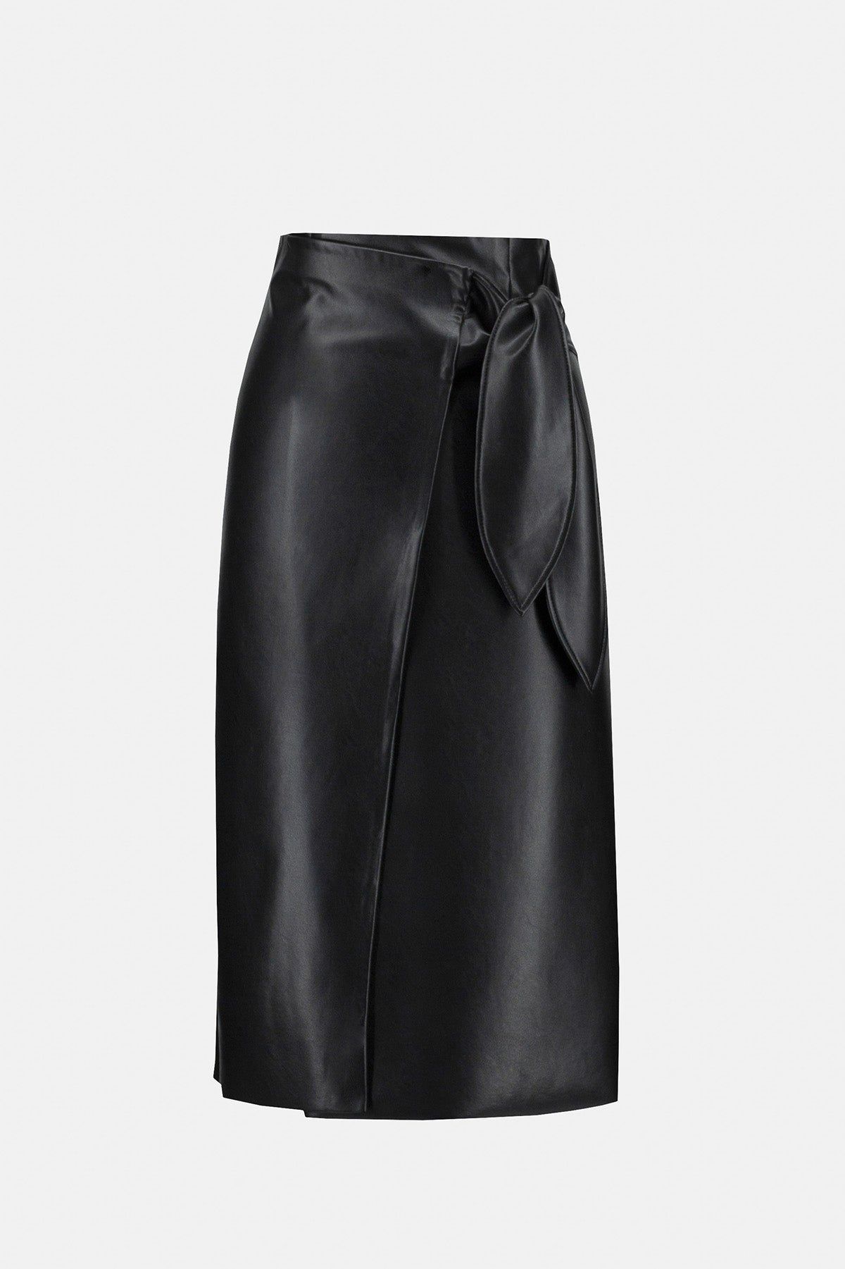 Faux Leather Skirt sold by French Cuff