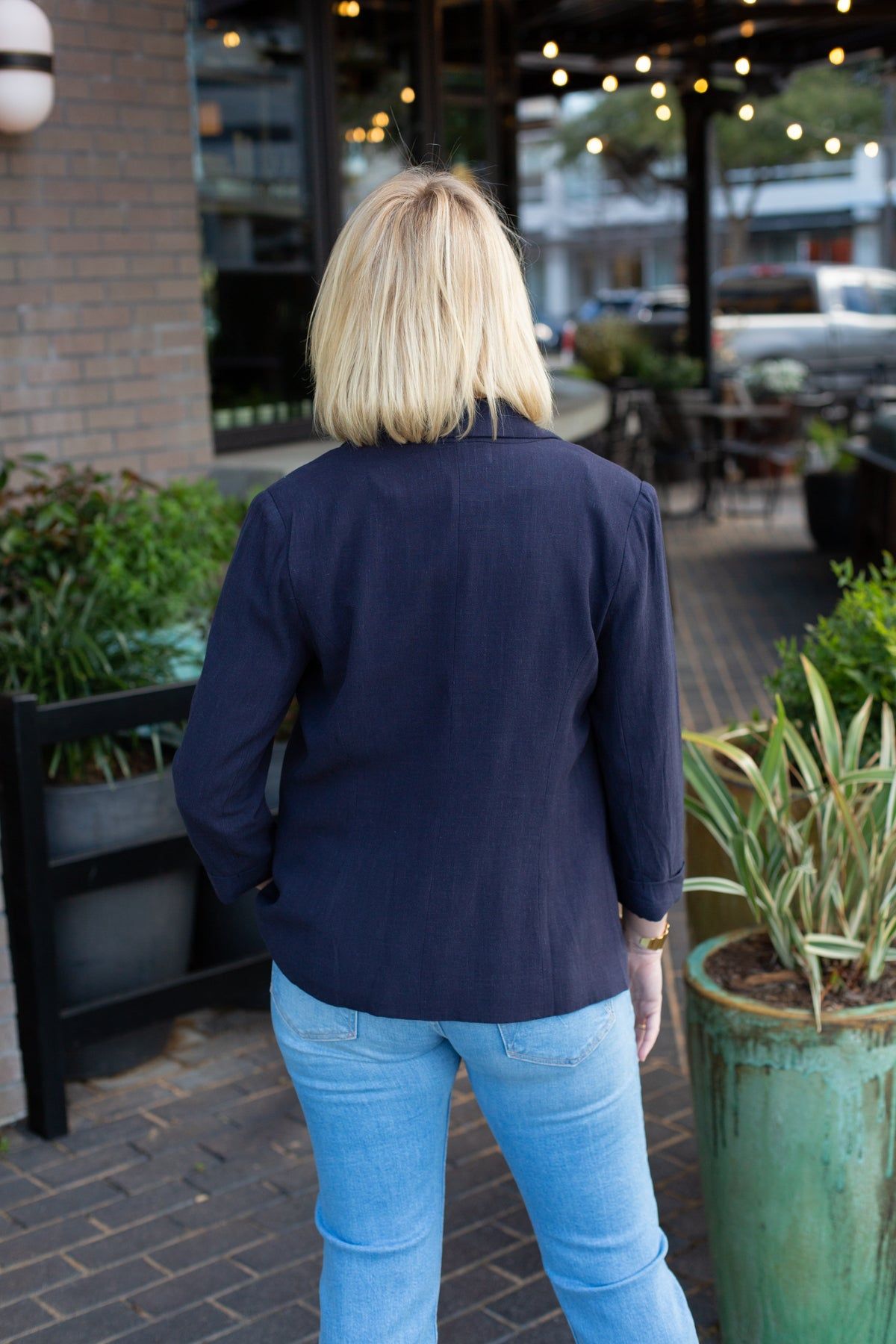 3/4 Sleeve Blazer sold by French Cuff product image thumbnail 5