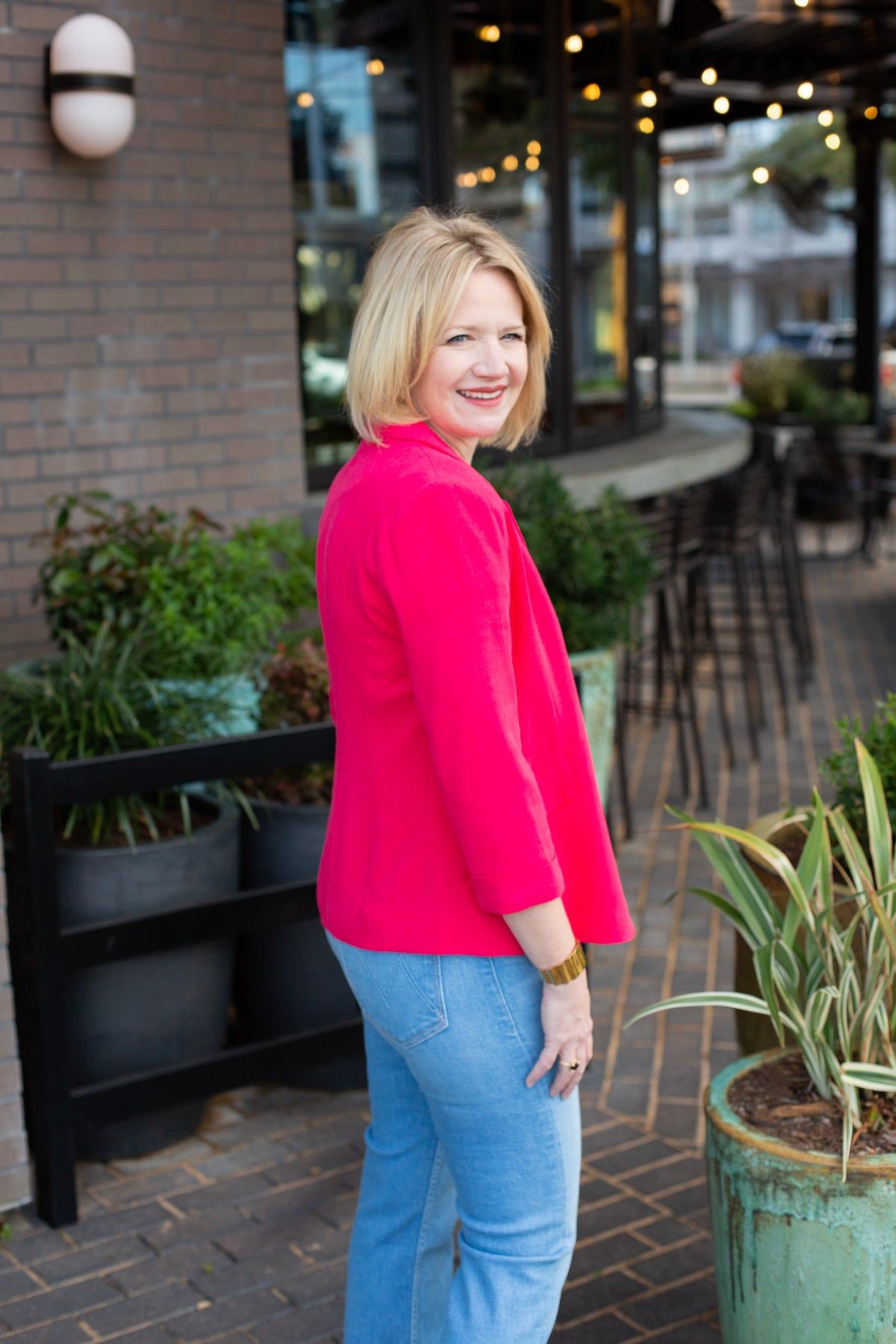 3/4 Sleeve Blazer sold by French Cuff product image thumbnail 3