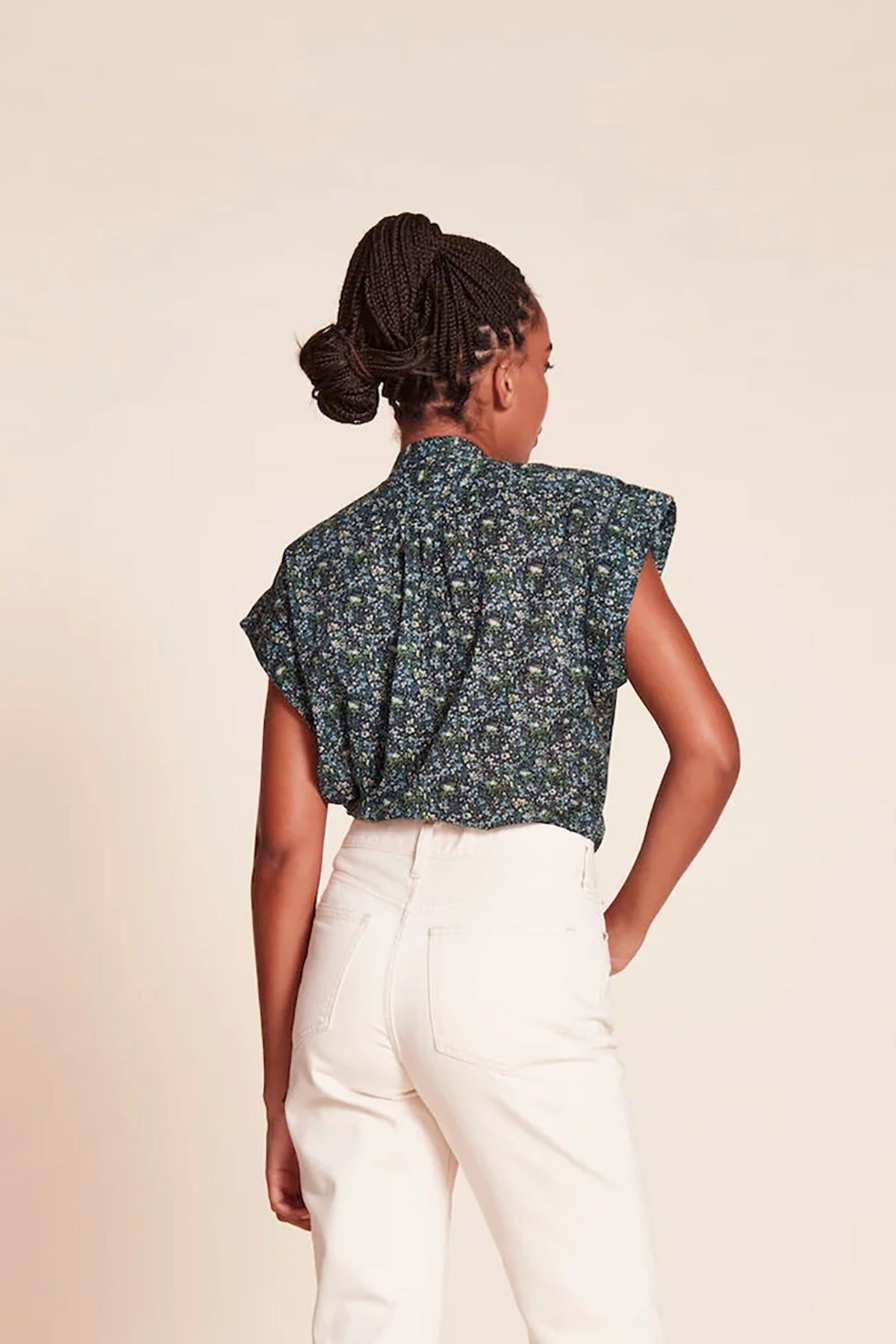 Della Shirt- Chesapeake Ditsy sold by French Cuff product image thumbnail 3