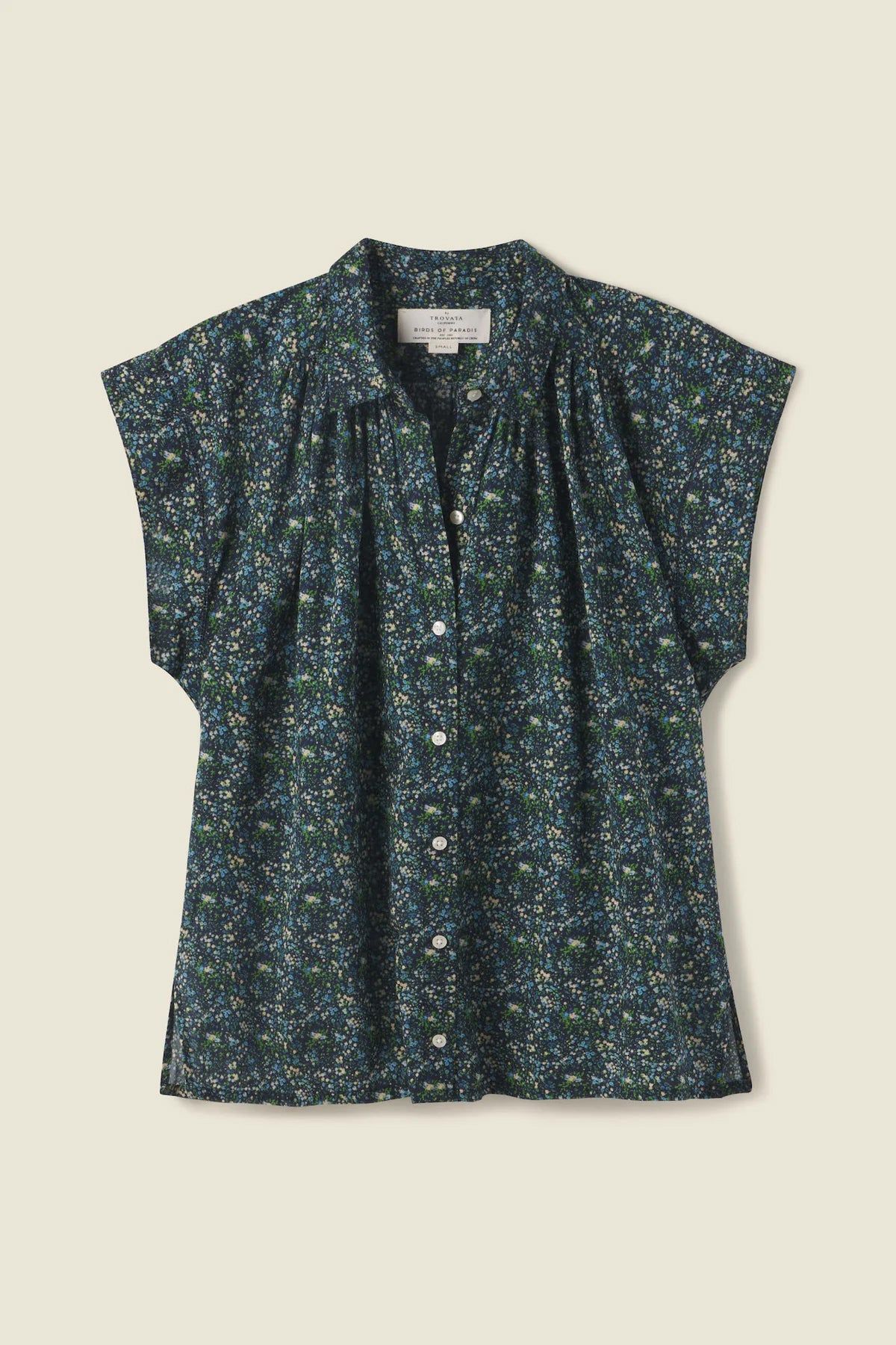 Della Shirt- Chesapeake Ditsy sold by French Cuff product image thumbnail 4