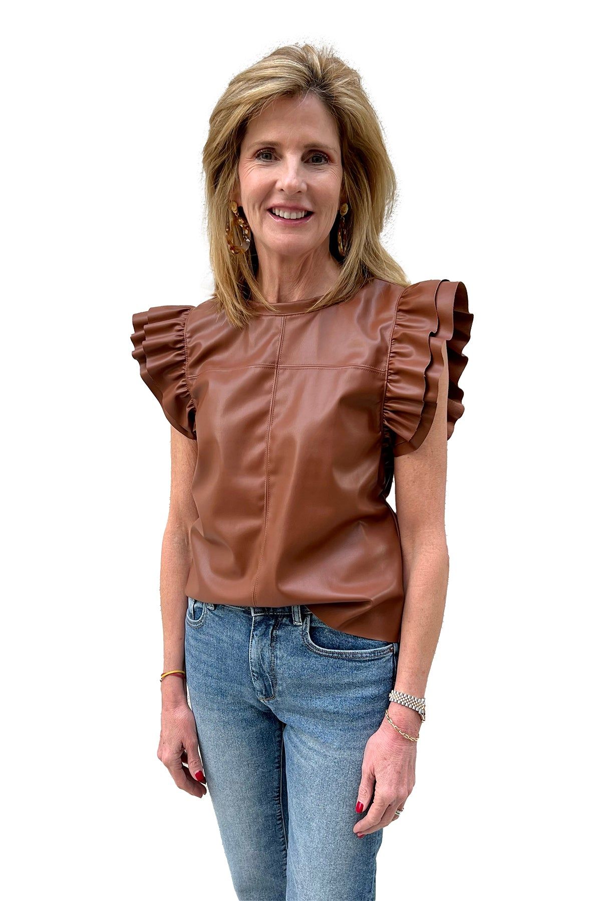 Mara Top sold by French Cuff