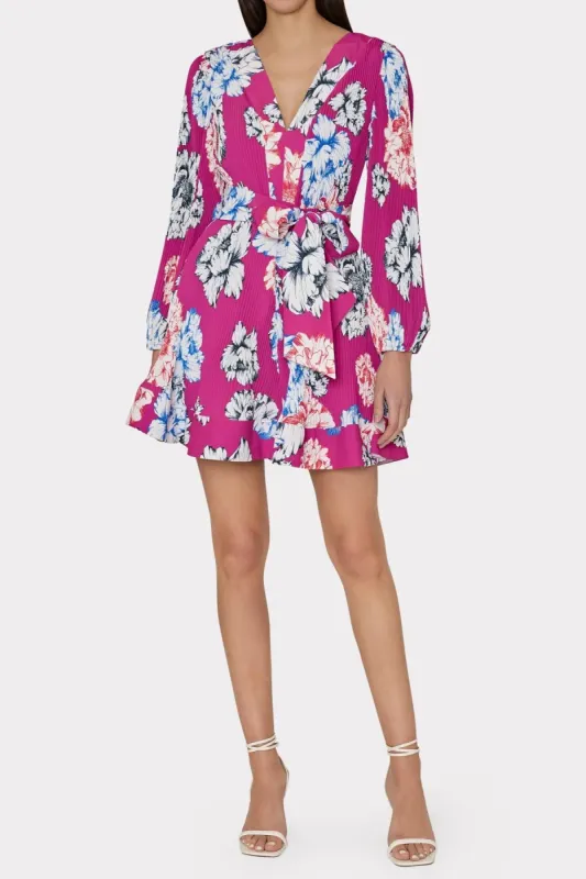 Liv Petals in Bloom Pleated Dress sold by French Cuff