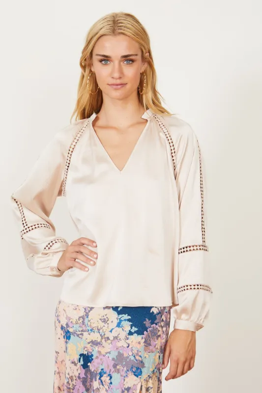 Stella Sweet Lilac Top sold by French Cuff