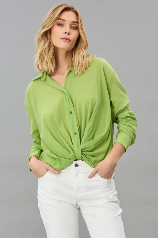 Twist Front Shirt sold by French Cuff