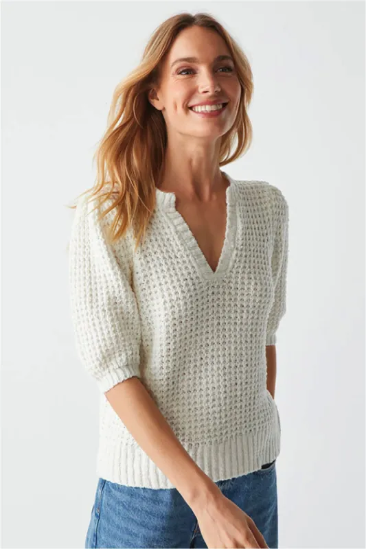 Gemma Puff Sleeve Top sold by French Cuff