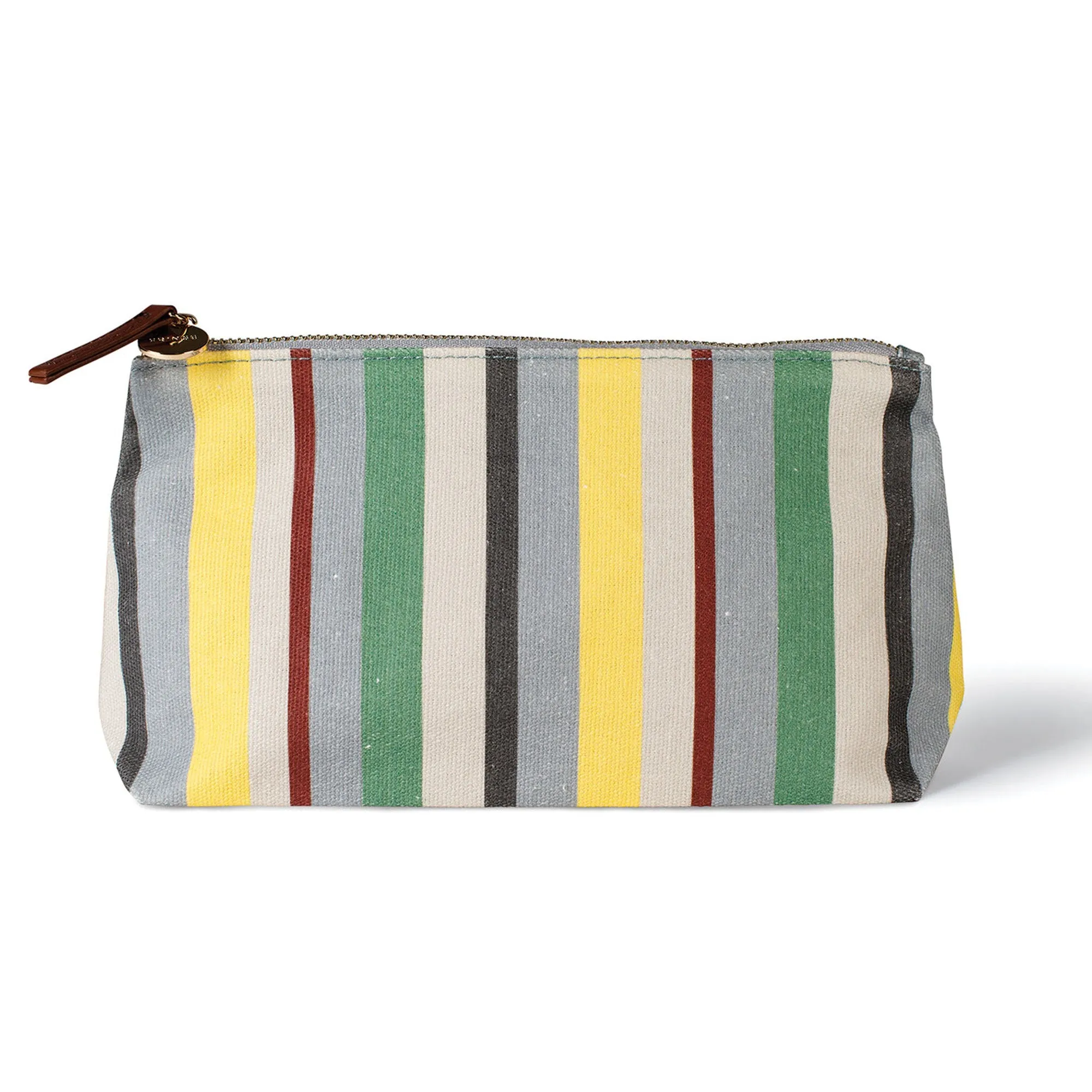 Multi Stripe Flat Bottom Medium Pouch - pack of 4 sold by Fringe Studio