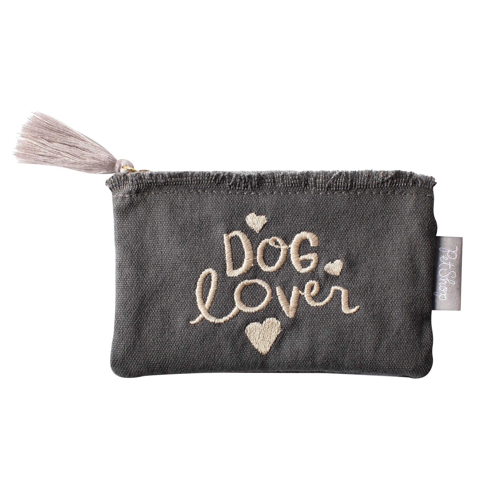 Dog Lover Canvas Coin Pouch - pack of 4 sold by Fringe Studio