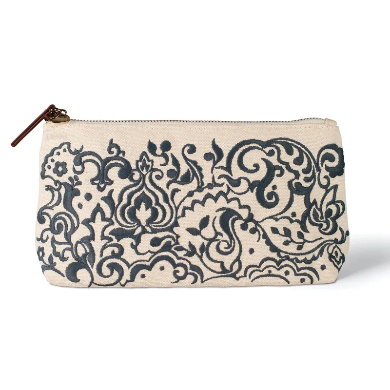 Mod Paisley Flat Bottom Medium Pouch - pack of 4 sold by Fringe Studio