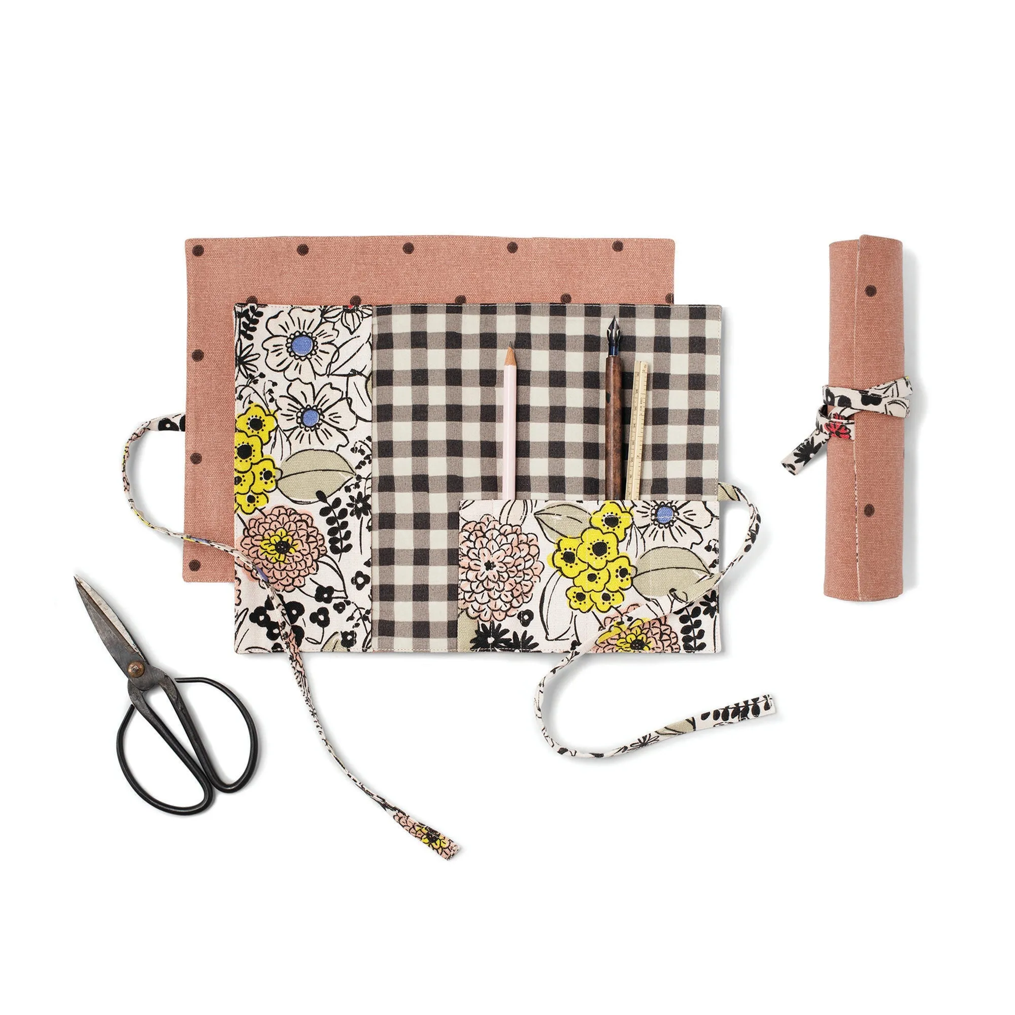 Polka Dot Roll Up Pouch - pack of 4 sold by Fringe Studio product image thumbnail 2