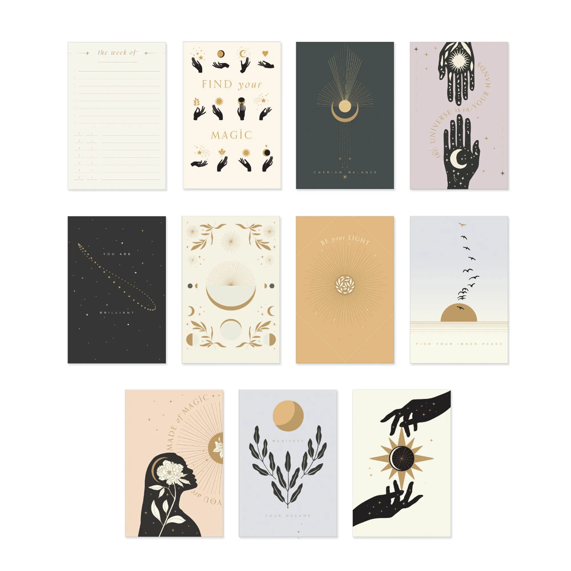 Magique Affirmation Card Set - pack of 4 sold by Fringe Studio product image thumbnail 4