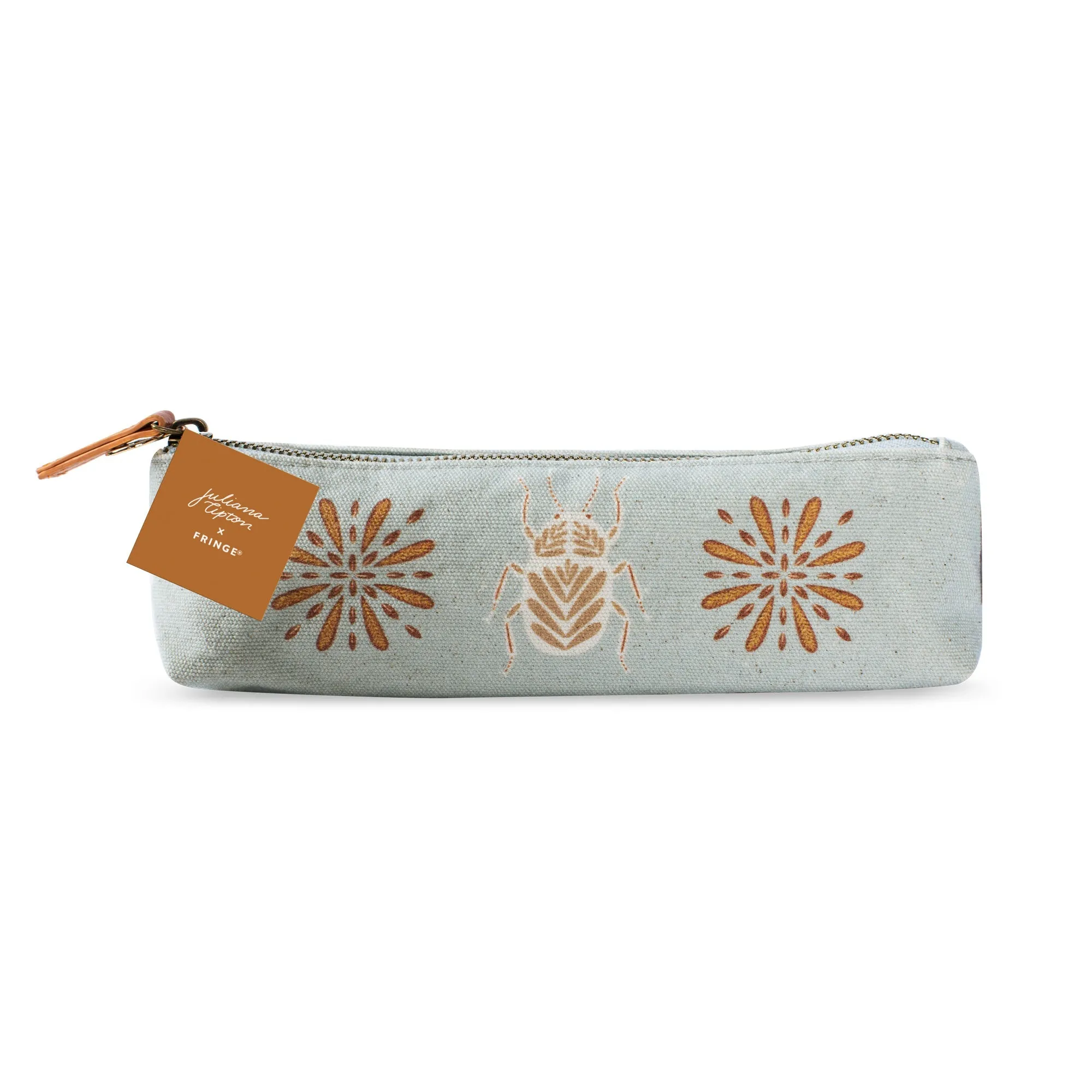 Jt Beetle Flat Bottom Pencil Pouch - pack of 4 sold by Fringe Studio