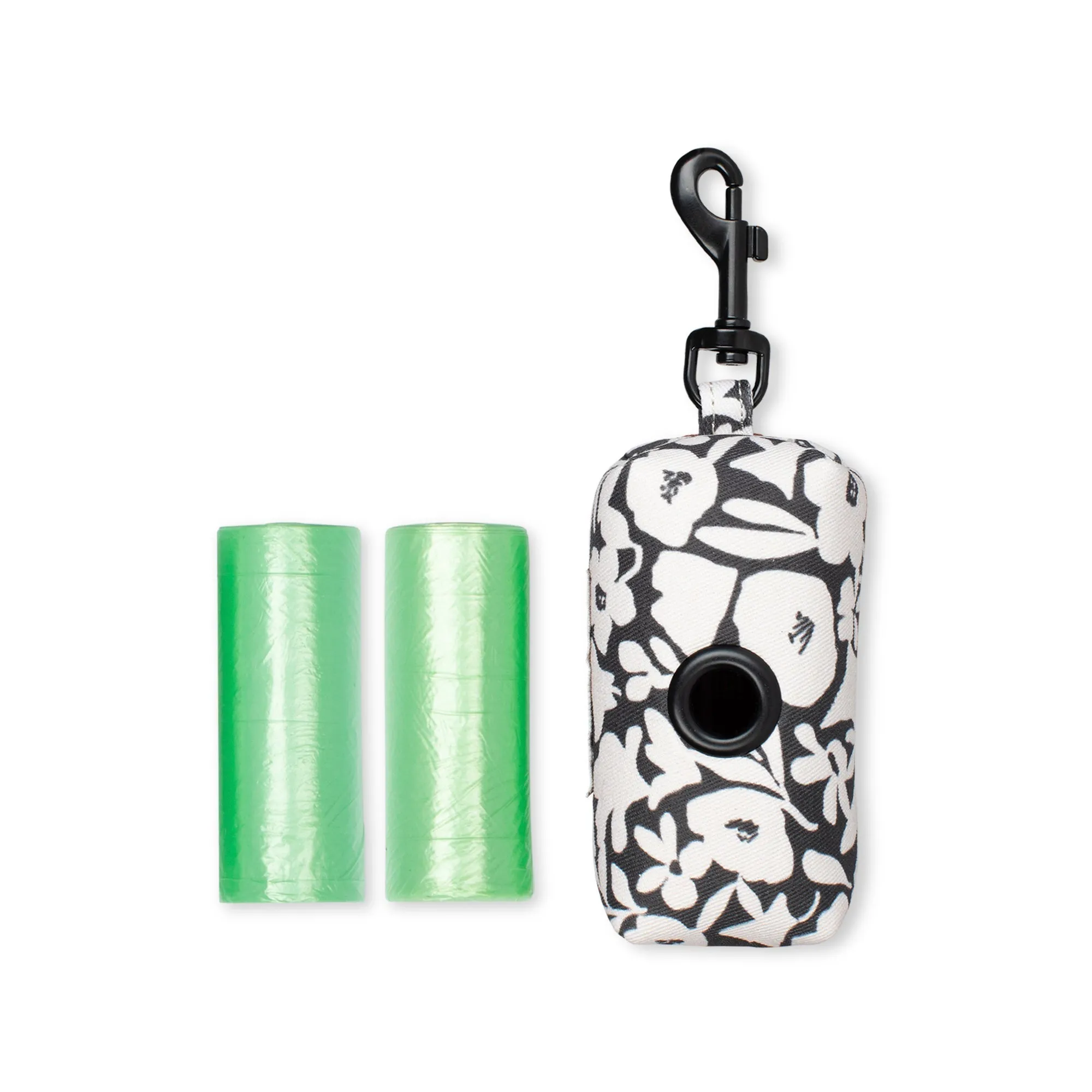 Charcoal Floral Waste Bag Holder - pack of 4 sold by Fringe Studio product image thumbnail 2