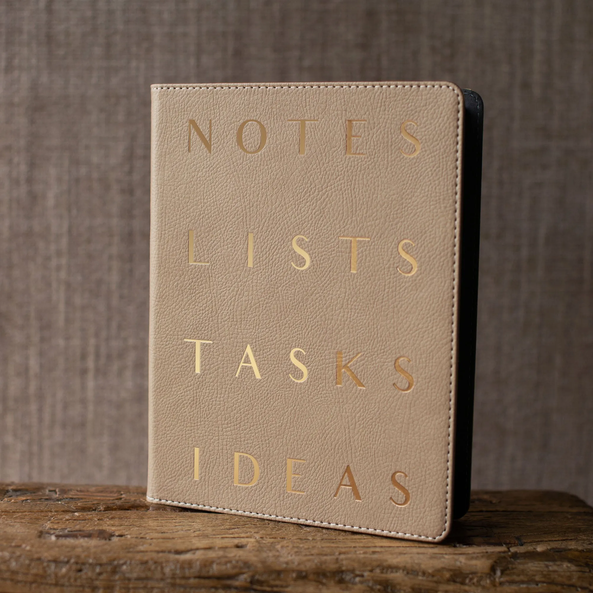 Se Letter Stack Khaki Signature Small Padfolio sold by Fringe Studio product image thumbnail 3