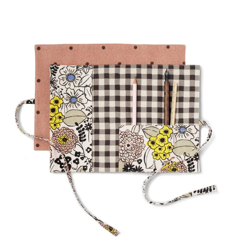 Polka Dot Roll Up Pouch sold by Fringe Studio