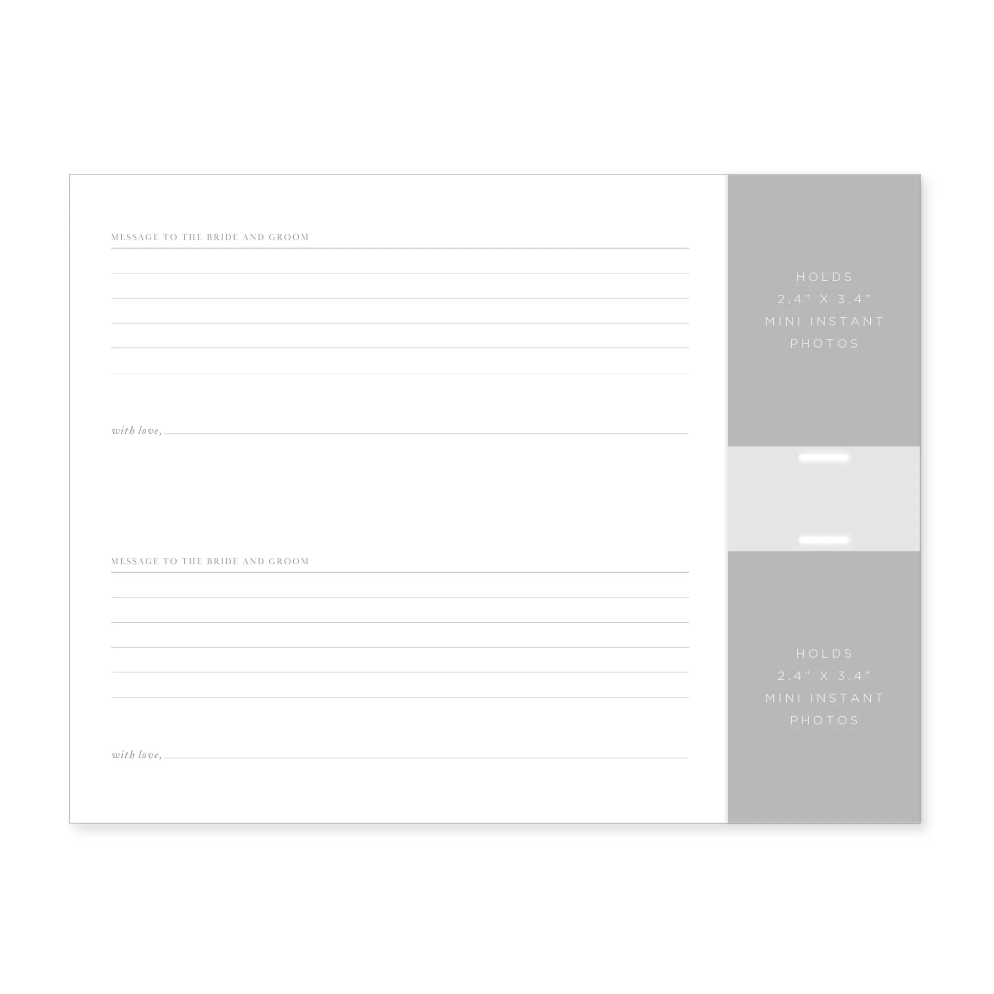 Something Blue Photo Guest Book sold by Fringe Studio product image thumbnail 2