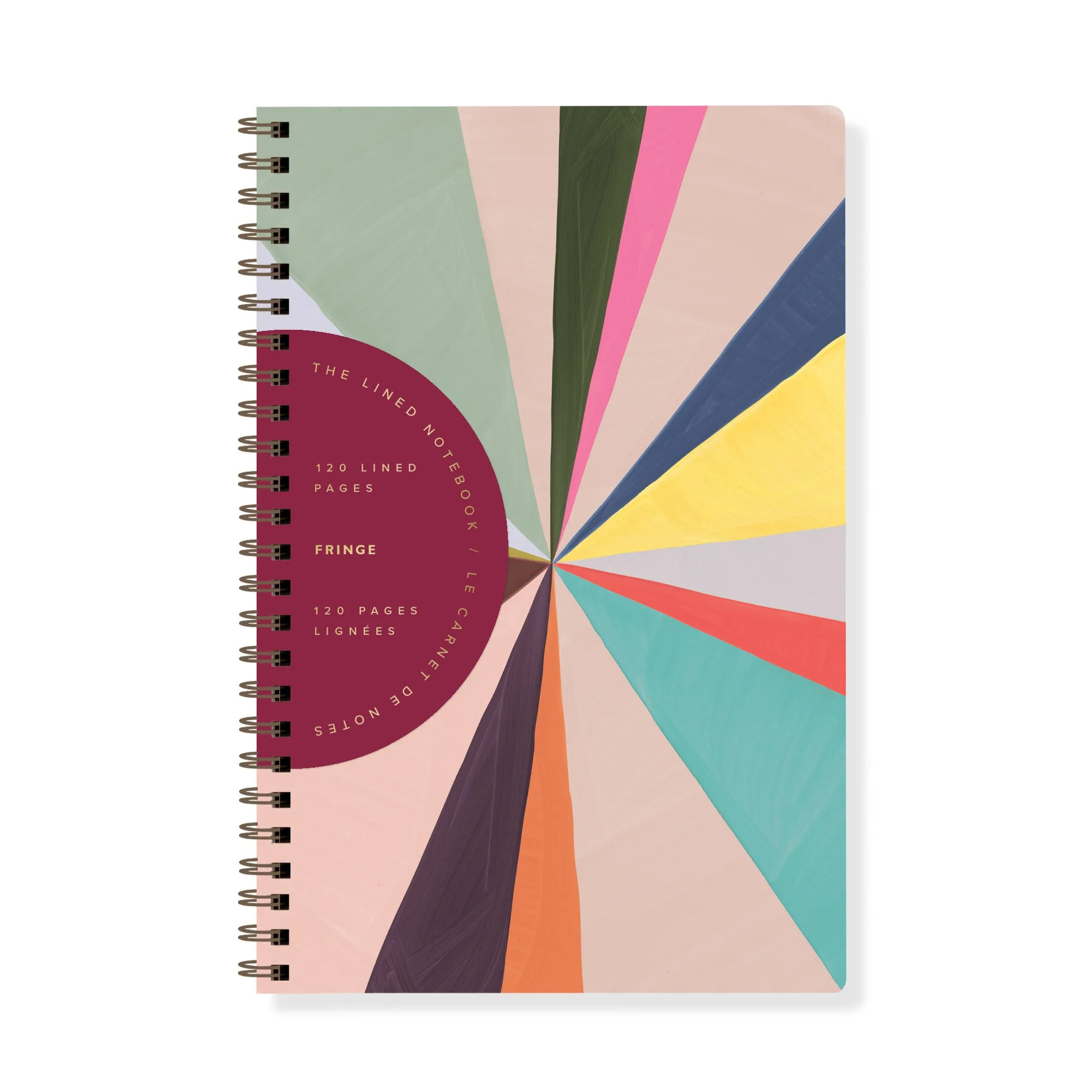 Color Wheel Slim Paperback Slim Journal sold by Fringe Studio