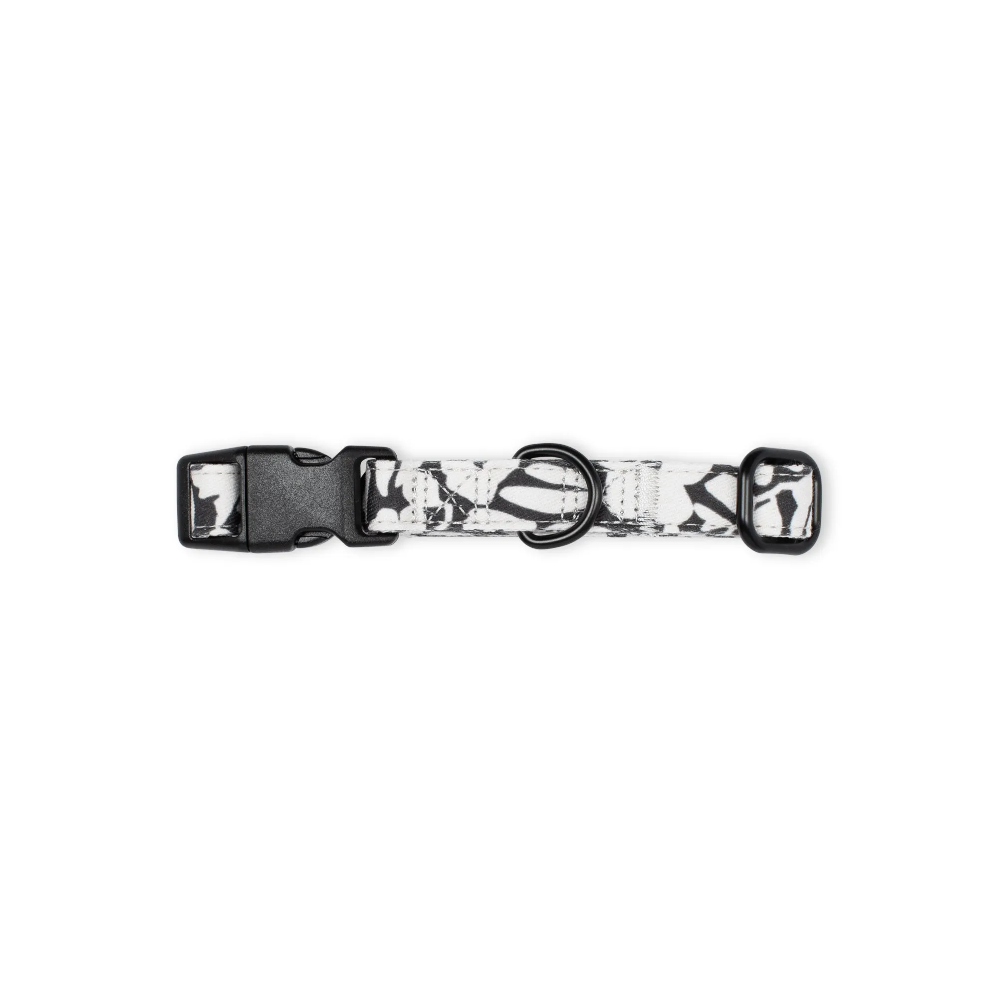 Charcoal Floral Dog Collar sold by Fringe Studio product image thumbnail 3