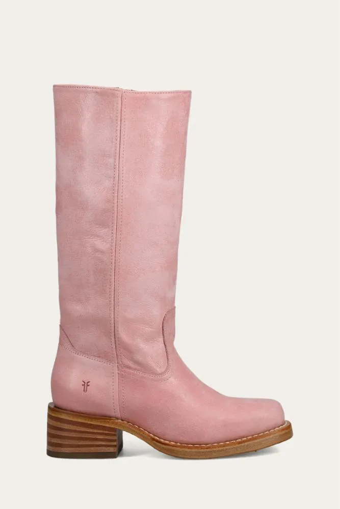 Frye Women CAMPUS 14L BOOT PINK/HARDROCK sold by Frye
