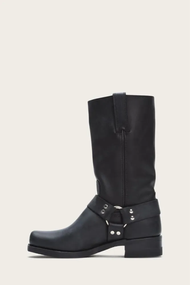 Frye Mens HARNESS 12R BLACK/OILED LEATHER sold by Frye product image thumbnail 3