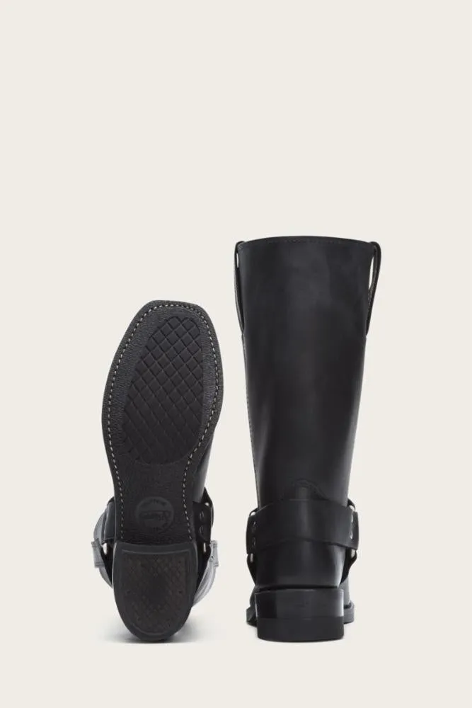 Frye Mens HARNESS 12R BLACK/OILED LEATHER sold by Frye product image thumbnail 5