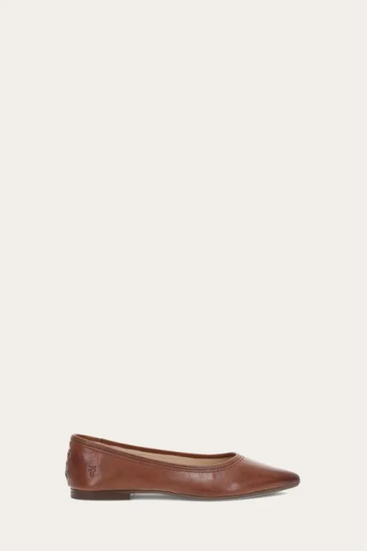 Frye Women HEATHER BALLET CINNAMON/STAFFORD sold by Frye