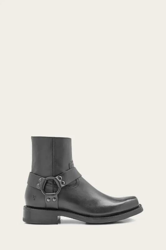 Frye Mens CONWAY HARNESS BLACK/CRUST VEG sold by Frye