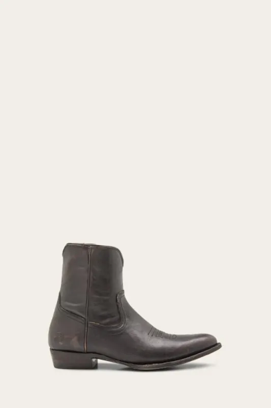 Frye Mens AUSTIN INSIDE ZIP BLACK sold by Frye