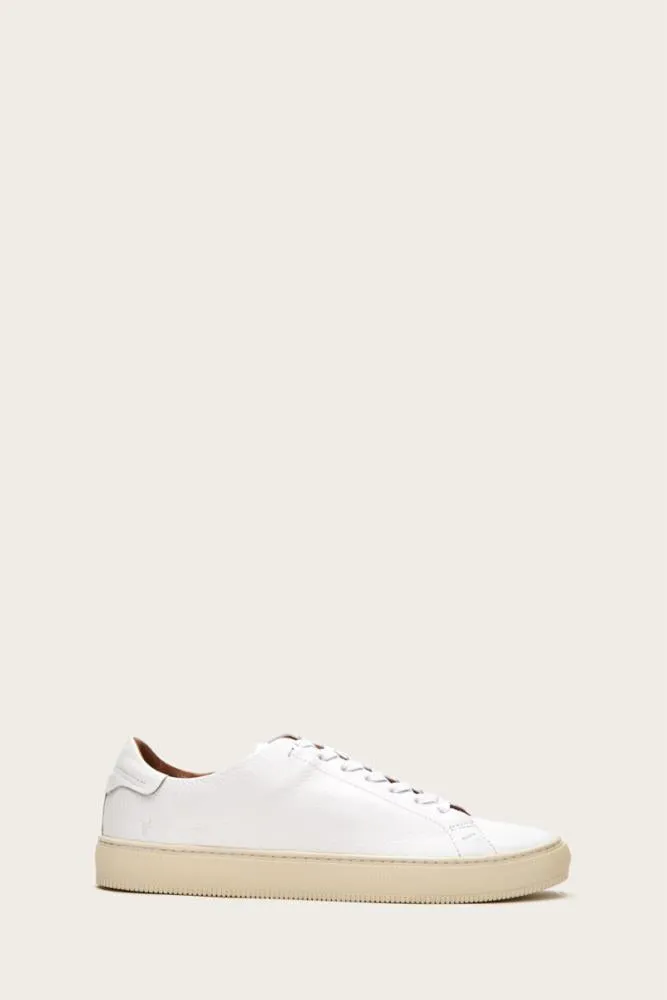 Frye Mens ASTOR LOW LACE WHITE/TUMBLED COW sold by Frye