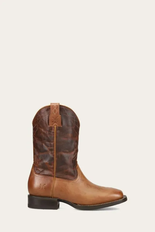 Frye Mens HAUSER LOGO STITCH TAN/TOBACCO/HERSAN sold by Frye