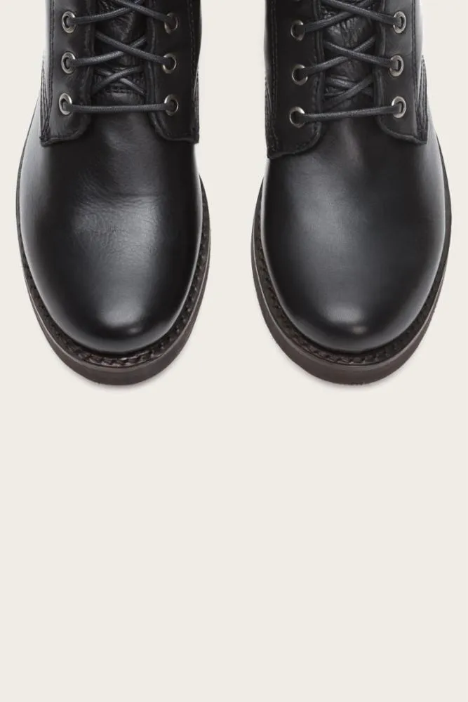 Frye Women VERONICA COMBAT BLACK/SOFT VINTAGE LEATHER sold by Frye product image thumbnail 4